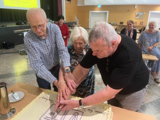 Anschnitt der Torte